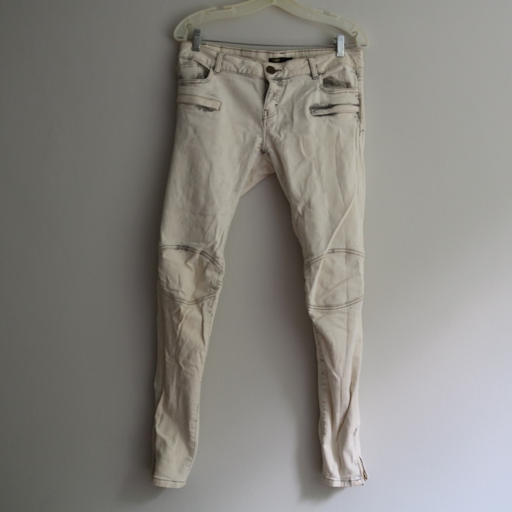 Maje White Jeans